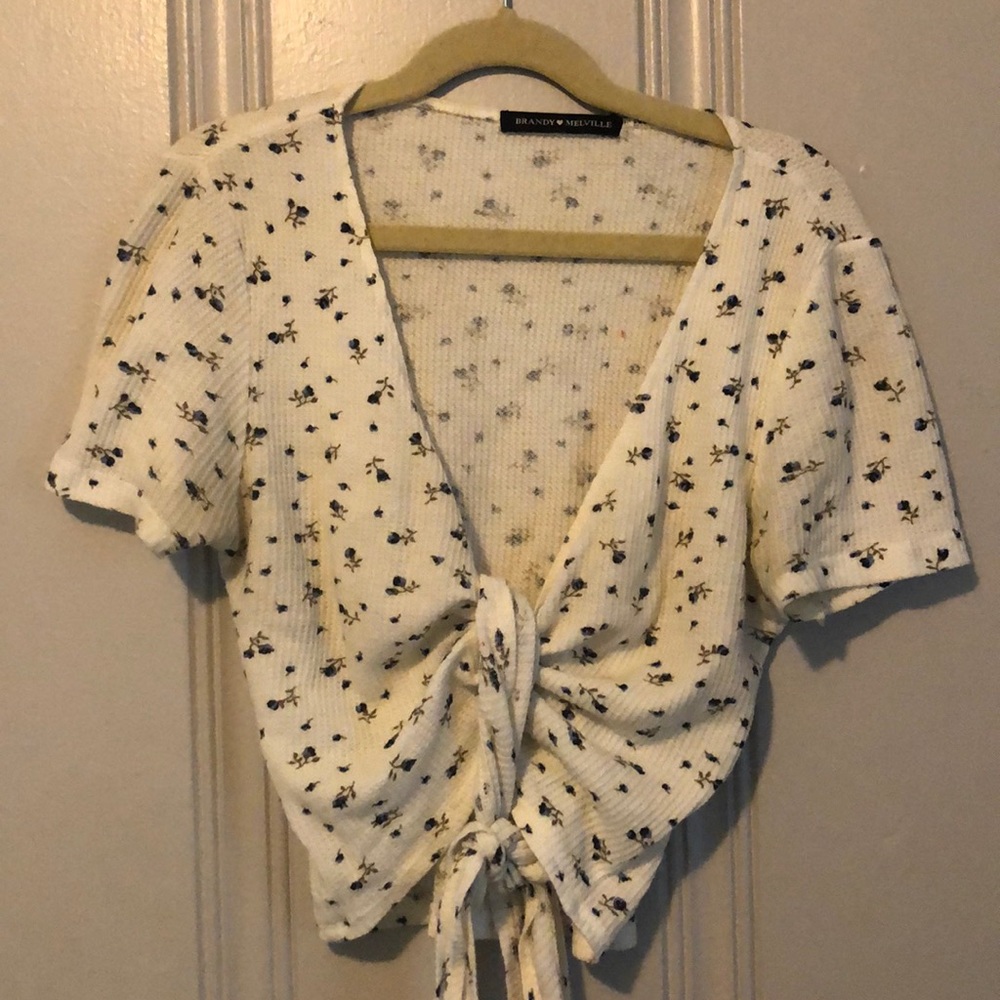 Brandy Melville Wrap Top
